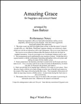 Amazing Grace Concert Band sheet music cover